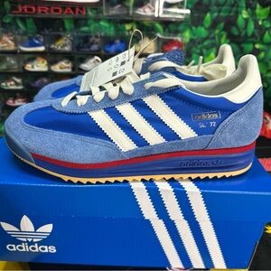 Adidas SL 72 Blue and Cream Sneakers Size 7M/8W NIB